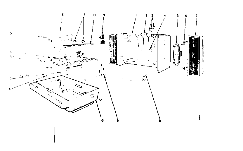 LXI 52832623100 cabinet diagram