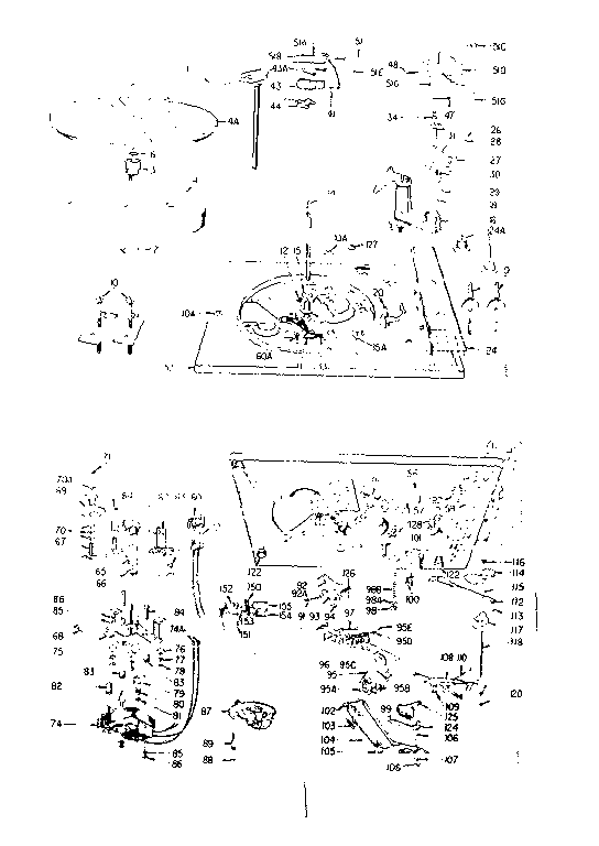 LXI 52832623100 record changer diagram