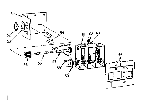 LXI 52871331 uhf tuner 95-572-8 diagram