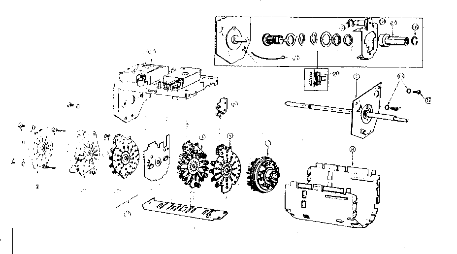 LXI 56210522 vhf tuner (fl331p) 46-9549-3 diagram