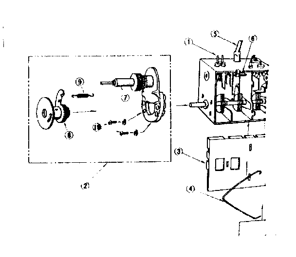 LXI 56210522 uhf tuner (ut262) 46-9543-3 diagram