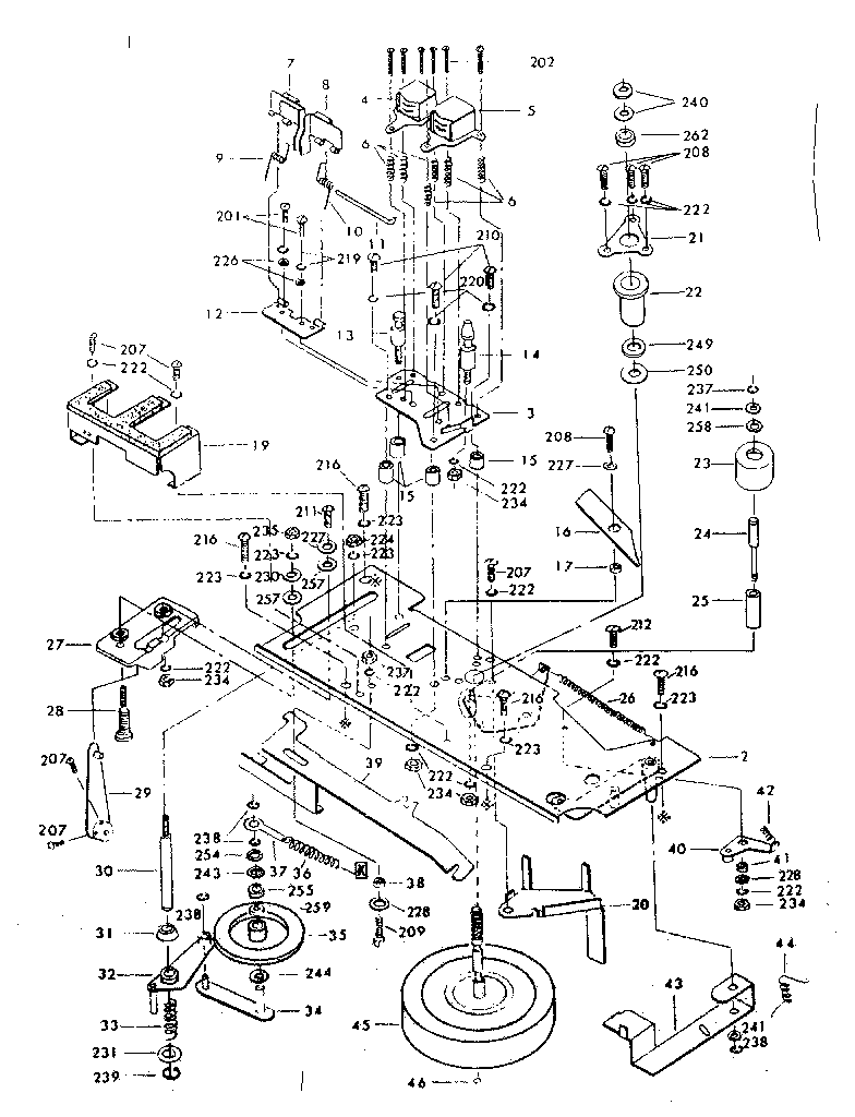 LXI 56451035 base plate assembly diagram