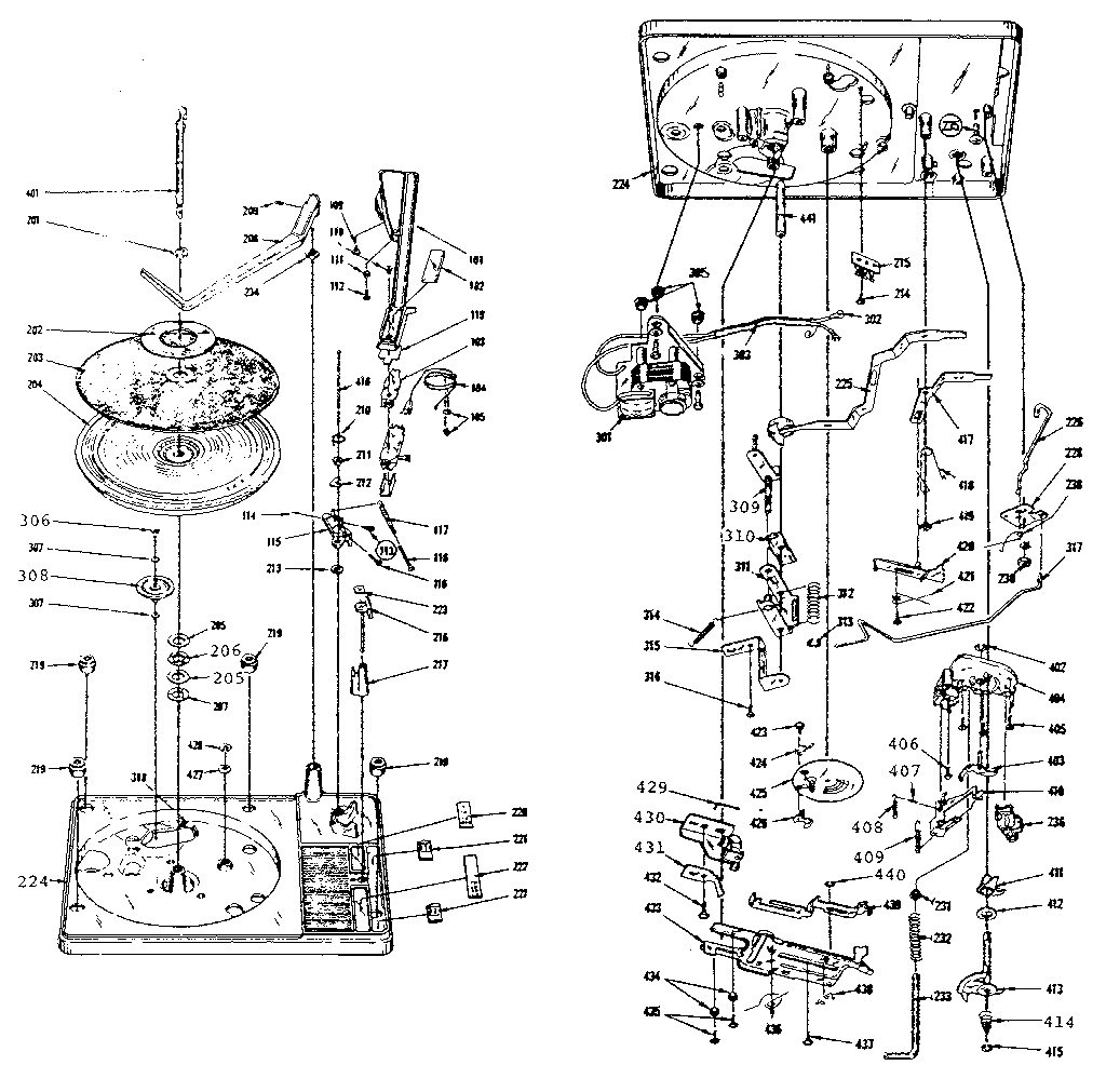 LXI 13294200200 internal replacement parts diagram