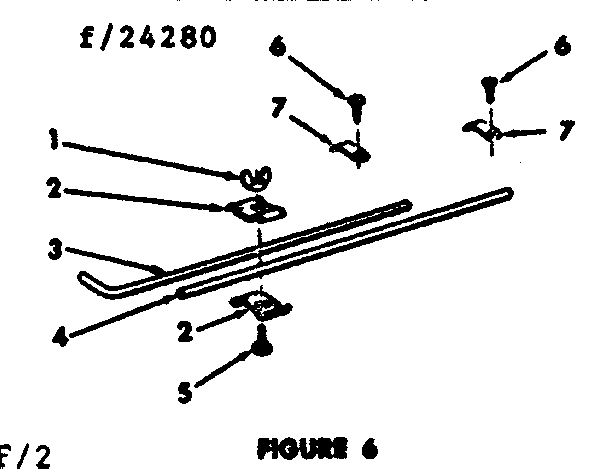Craftsman 11324280 miter rod clamp assembly diagram