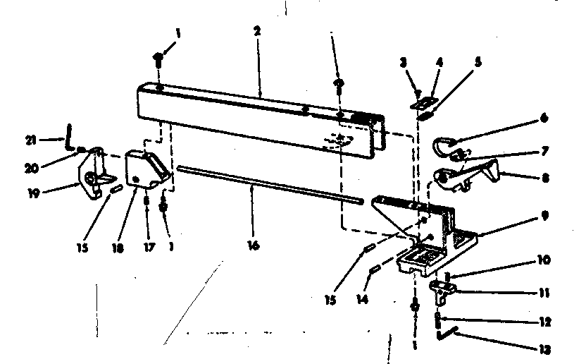 Craftsman 11324281 fence assembly diagram