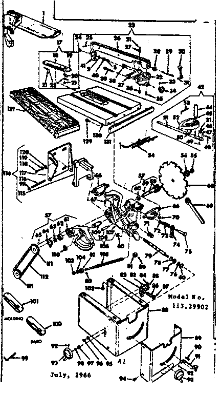 Craftsman 11329902 unit diagram