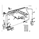 Kenmore 1033036540 burner section diagram