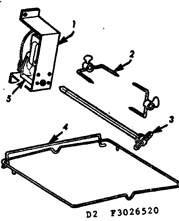 Kenmore 1033036580 rotisserie diagram