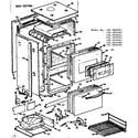 Kenmore 1033026521 body section diagram