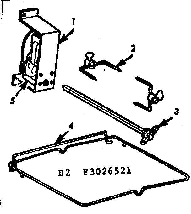 Kenmore 1033026521 rotisserie diagram