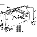 Kenmore 1033076580 burner section diagram