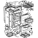 Kenmore 1033076541 body section diagram