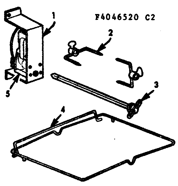 Kenmore 1034046520 rotisserie diagram