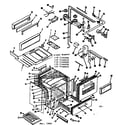 Kenmore 1197146610 body section diagram