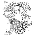 Kenmore 1197186610 body section diagram