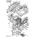 Kenmore 1199646600 body section diagram