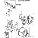 Kenmore 1106607501 bulkhead assembly diagram