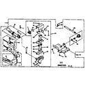 Kenmore 1106607501 burner assembly diagram