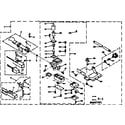 Kenmore 1106607501 burner assembly diagram