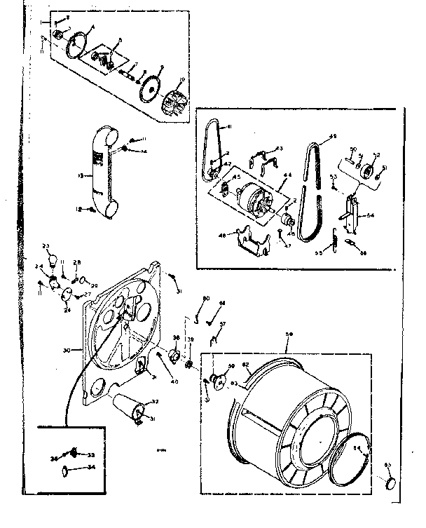 Kenmore 1106607600 bulkhead assembly diagram