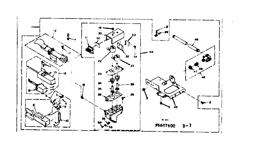 Kenmore 1106607600 burner assembly diagram