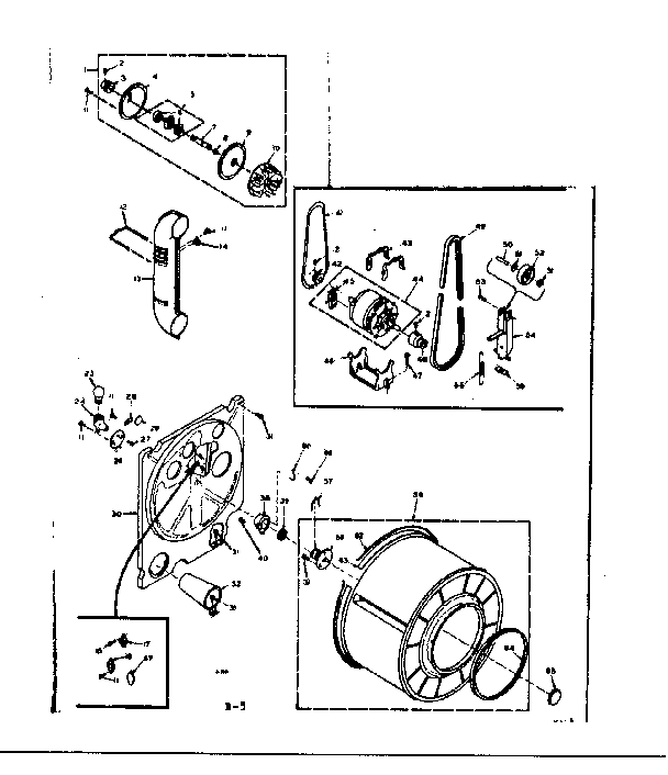 Kenmore 1106607700 bulkhead assembly diagram