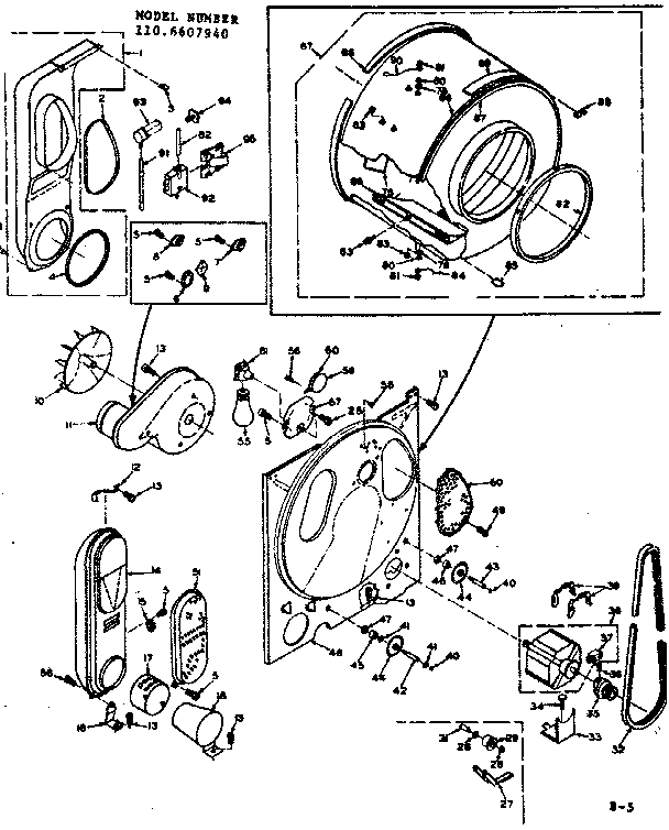 Kenmore 1106607940 bulkhead assembly diagram