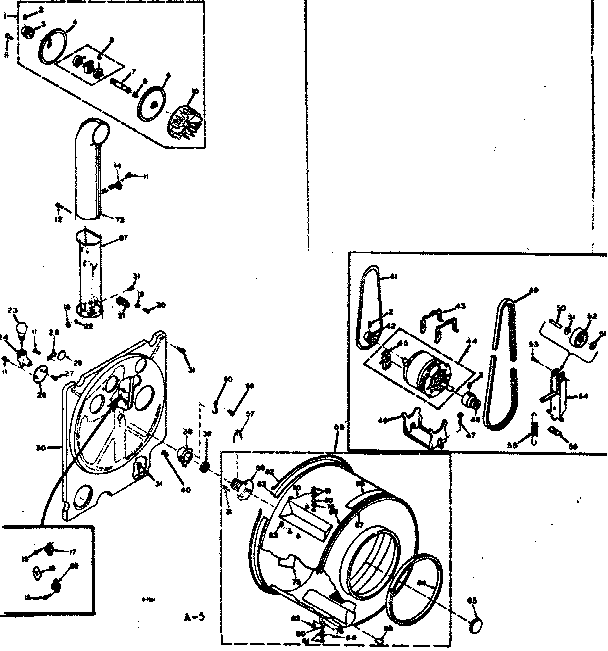 Kenmore 1106608800 bulkhead assembly diagram