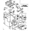 Kenmore 1106608810 machine sub-assembly diagram