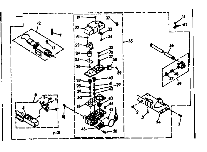 Kenmore 1106617830 burner assembly diagram