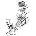 Kenmore 867818242 blower assembly diagram