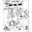 Kenmore 58765020 frame details diagram