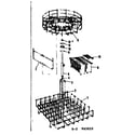 Kenmore 58765020 rack assemblies diagram