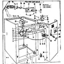Kenmore 58765910 frame details diagram