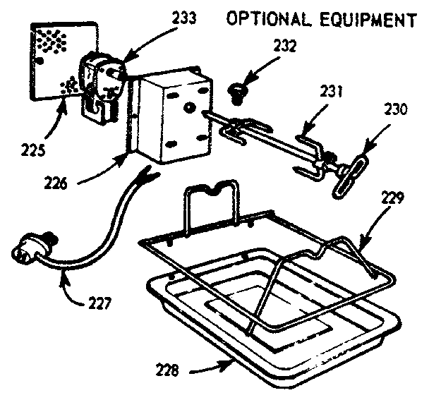 Kenmore 1037466630 optional equipment diagram