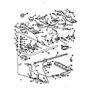 Kenmore 1037466686 burner section diagram