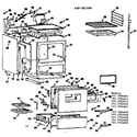 Kenmore 1037506691 body section diagram