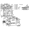 Kenmore 1037546640 body section diagram