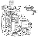 Kenmore 1037666601 body section diagram
