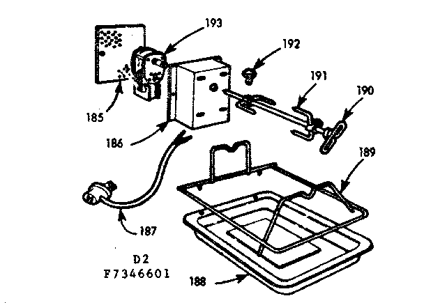 Kenmore 1037346601 optional equipment diagram