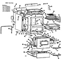 Kenmore 1039366600 body section diagram