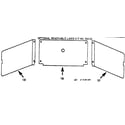 Kenmore 1039366600 optional removable liner kit no.700130 diagram
