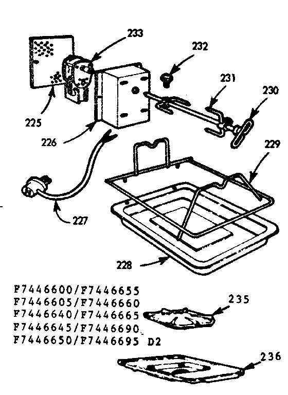 Kenmore 1037446690 optional equipment diagram