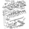 Kenmore 1037786606 burner section diagram