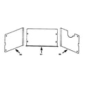 Kenmore 1037786606 optional removable kit no.700132 (porcelain enamel) diagram
