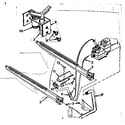 Kenmore 867763712 burner & manifold assembly diagram