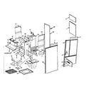 Kenmore 867764772 furnace assemblies diagram