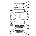 Sears 505476123 hanger fittings diagram