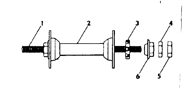 Sears 505477091 front hub parts diagram