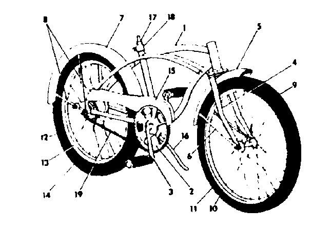 Sears 505477623 frame assembly diagram